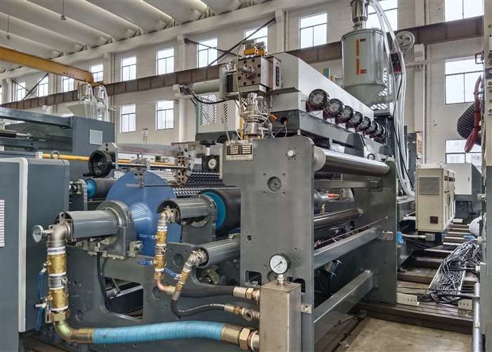 Kapazität 200 - 400 kg/h Extrusionsbeschichtung Laminationsmaschine Max. Beschichtungsgeschwindigkeit 200 M/Min