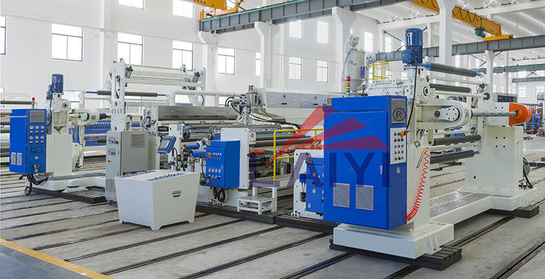 Papier - Kunststoffgehäuse-automatische lamellierende Papiermaschine mit schnellem Kühlsystem in weißem und in Blauem