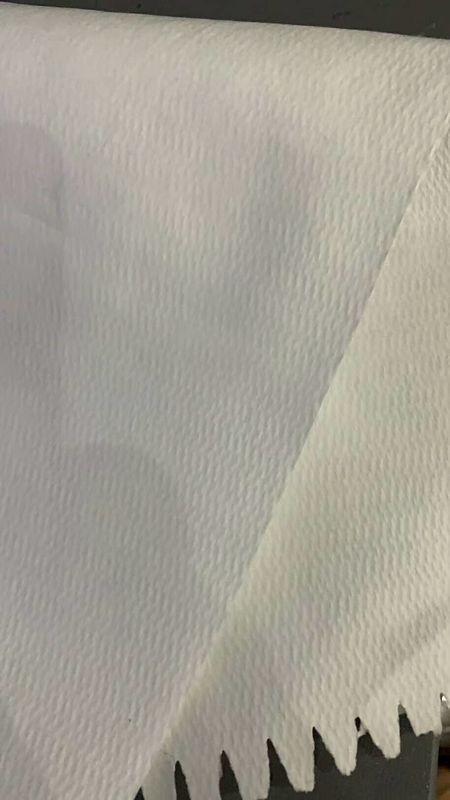 Schnelle Geschwindigkeits-Schmelze durchgebrannte Stoff-Maschine, nicht gesponnen, Maschine lärmarmes weißes und blau mit dem Loch mit 2400 Spinndüsen machend